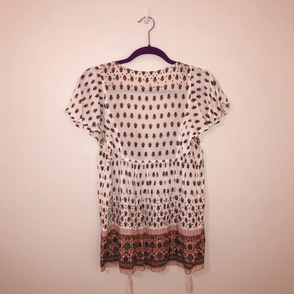 Mine Multicolored Flowy Blouse - Picture 3 of 4